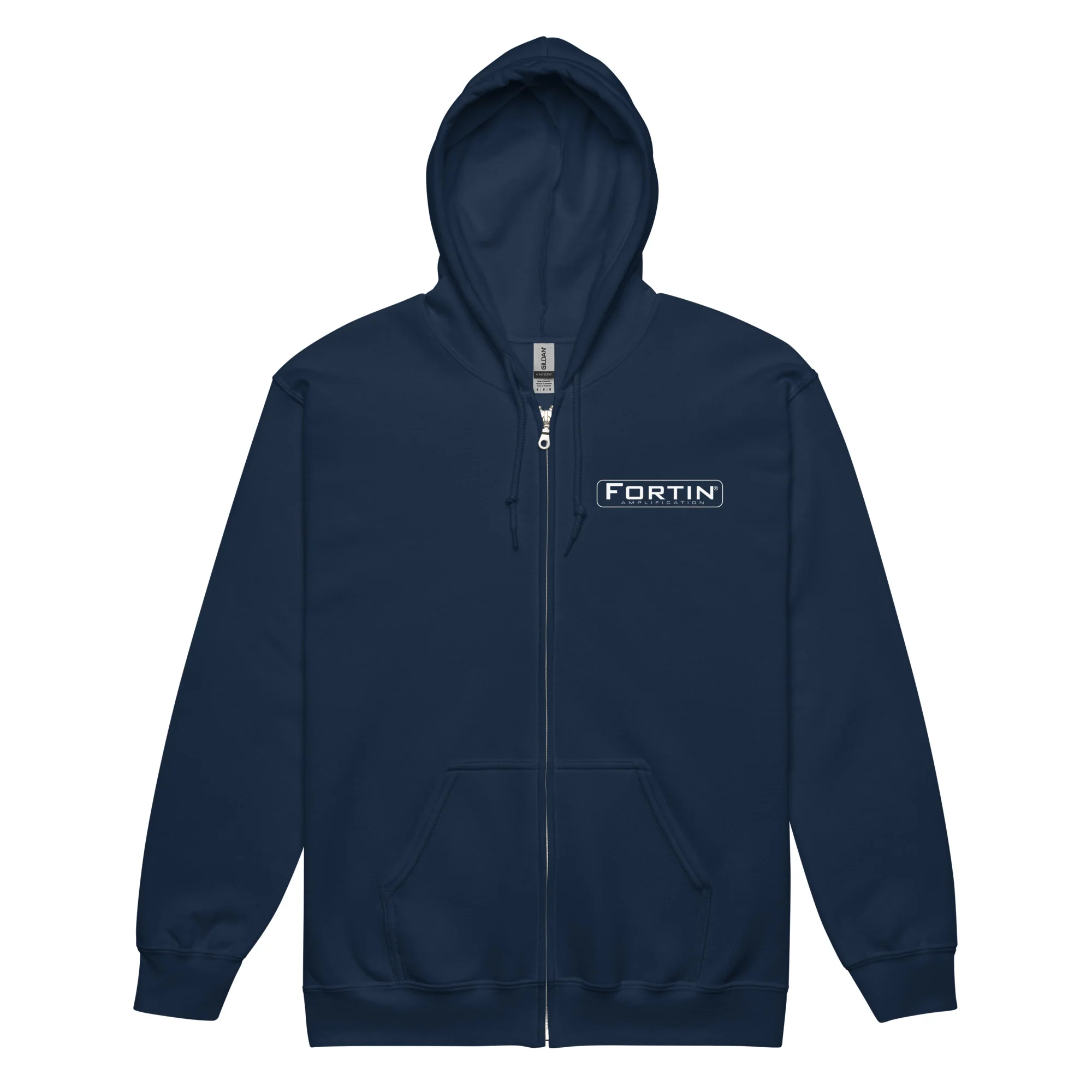 Fortin Amplification® - Skull unisex heavy blend zip hoodie - Image 5